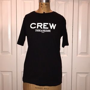 Zadig and Voltaire fashion show tee